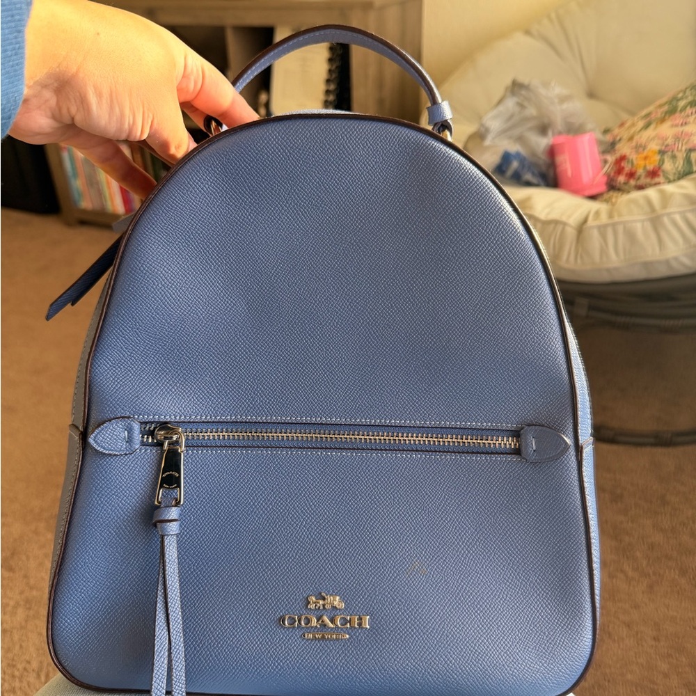 Coach Blue Backpack